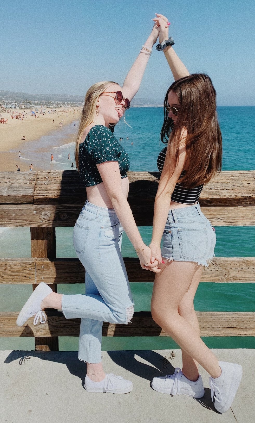 Teens holding hands — 35