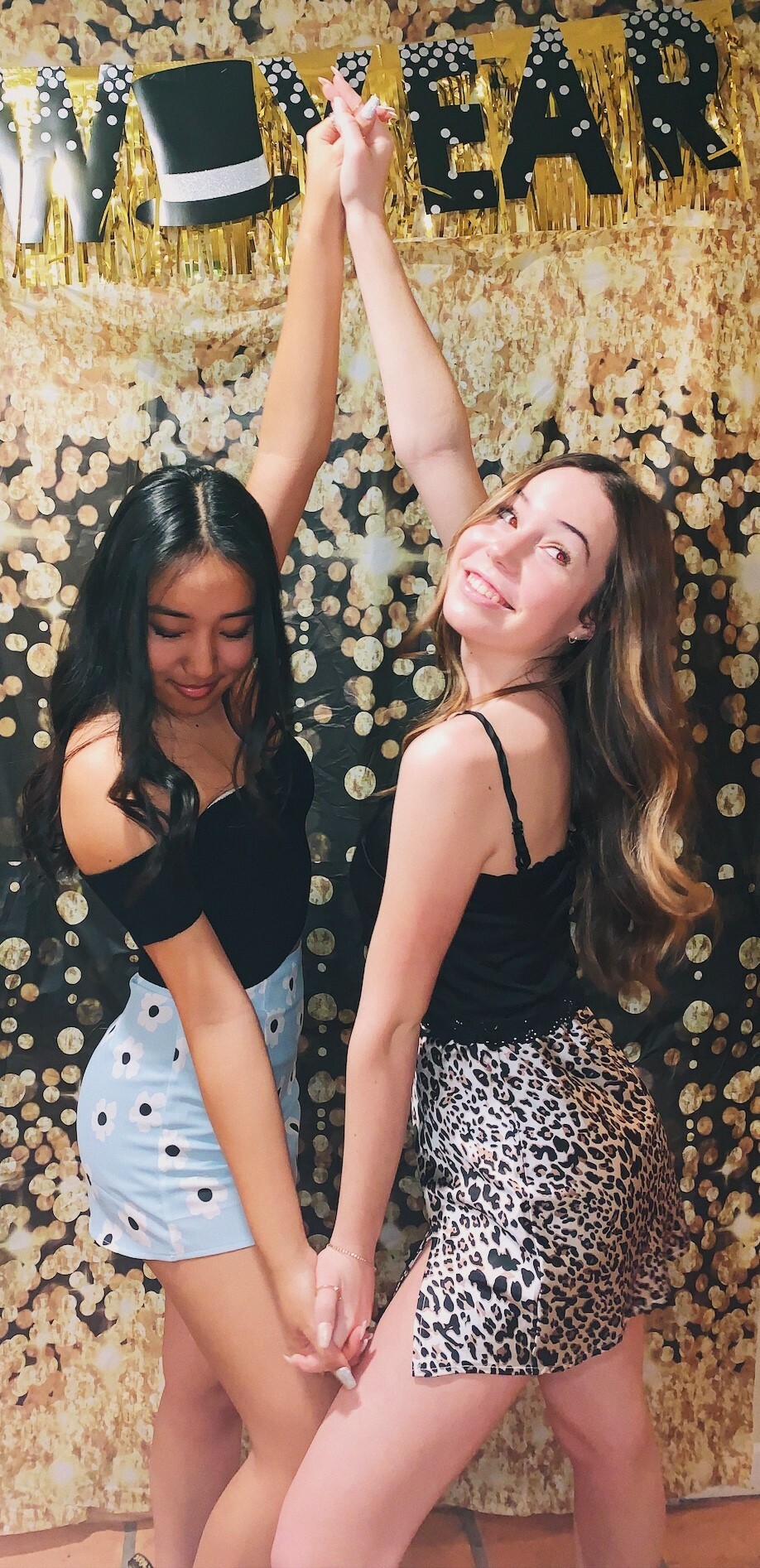Teens holding hands — 46