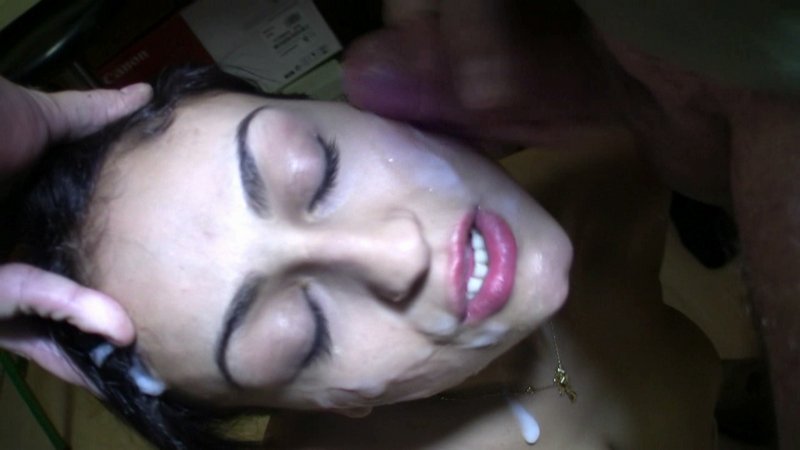 Slutty Linda up for a bukkake — 15