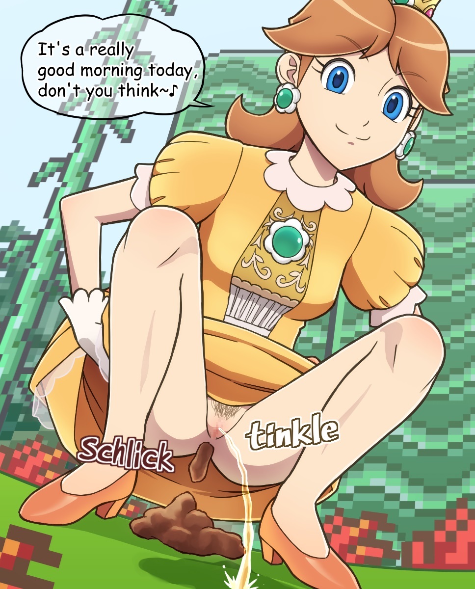 Princess Daisy Farting and Pooping — 39