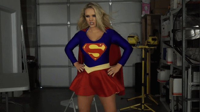 Alexis monroe as SuperiorGirl — 10