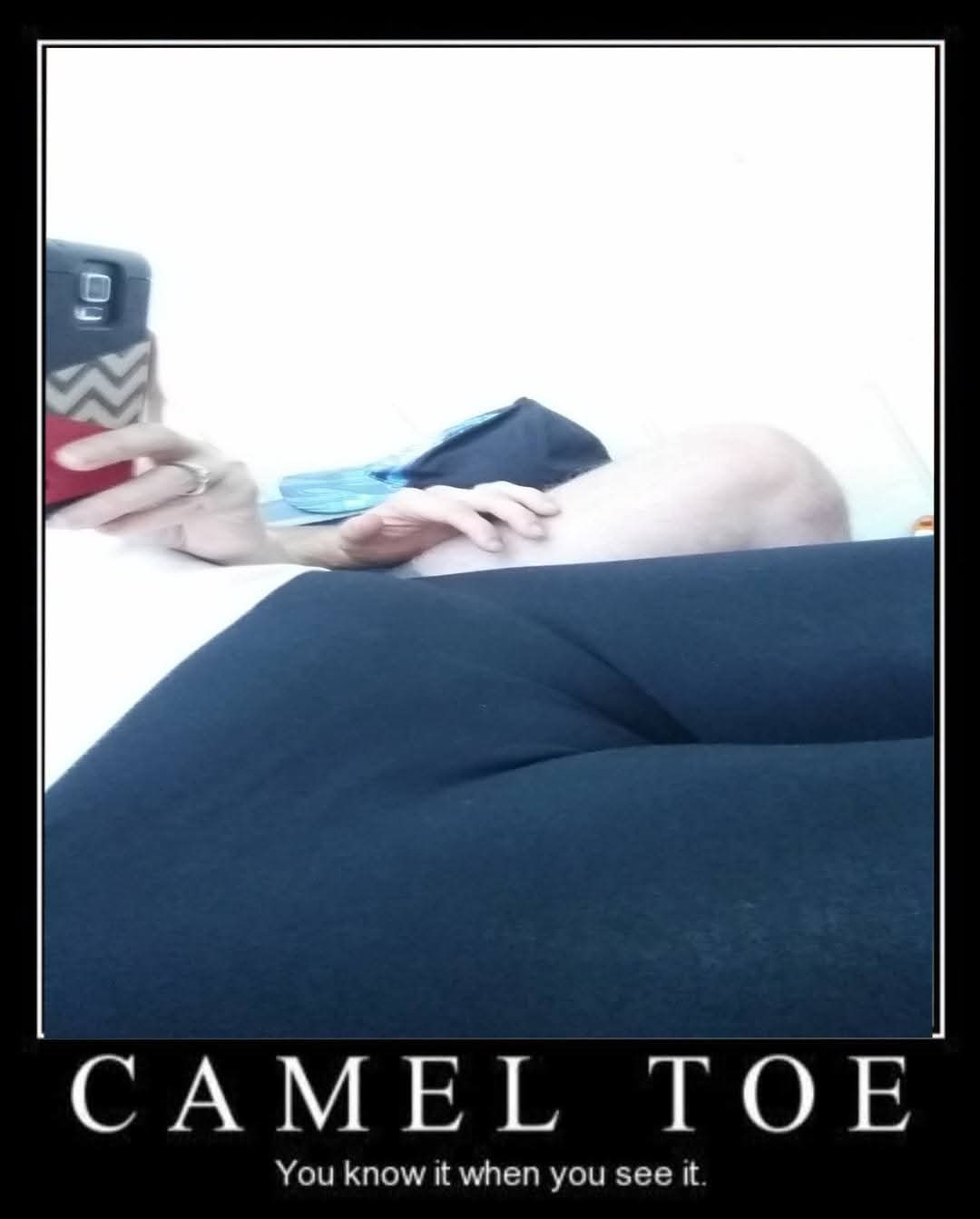 Wifes cameltoe one of the best out there. — 19