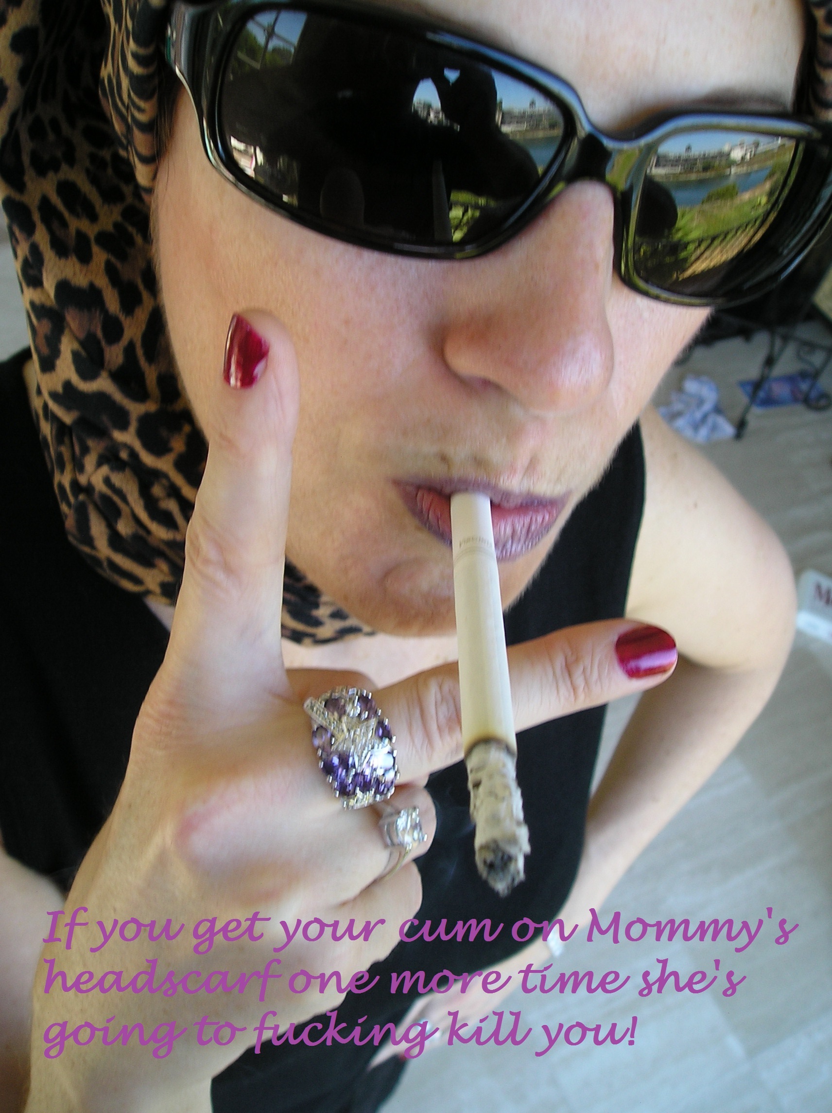 Smoking Darkside Incestuous Domme Mommy — 37
