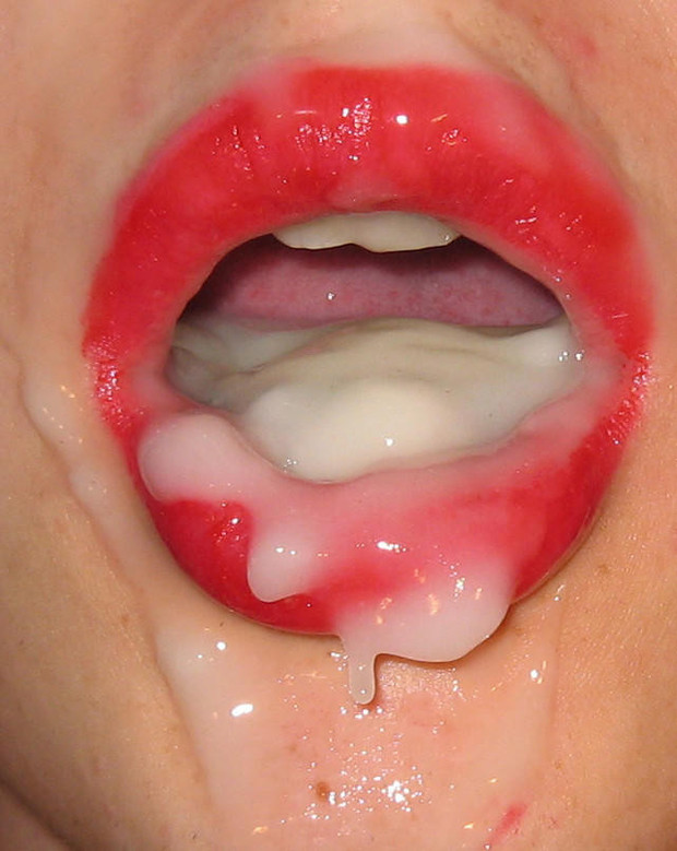 Red Lipstick and Cum — 40