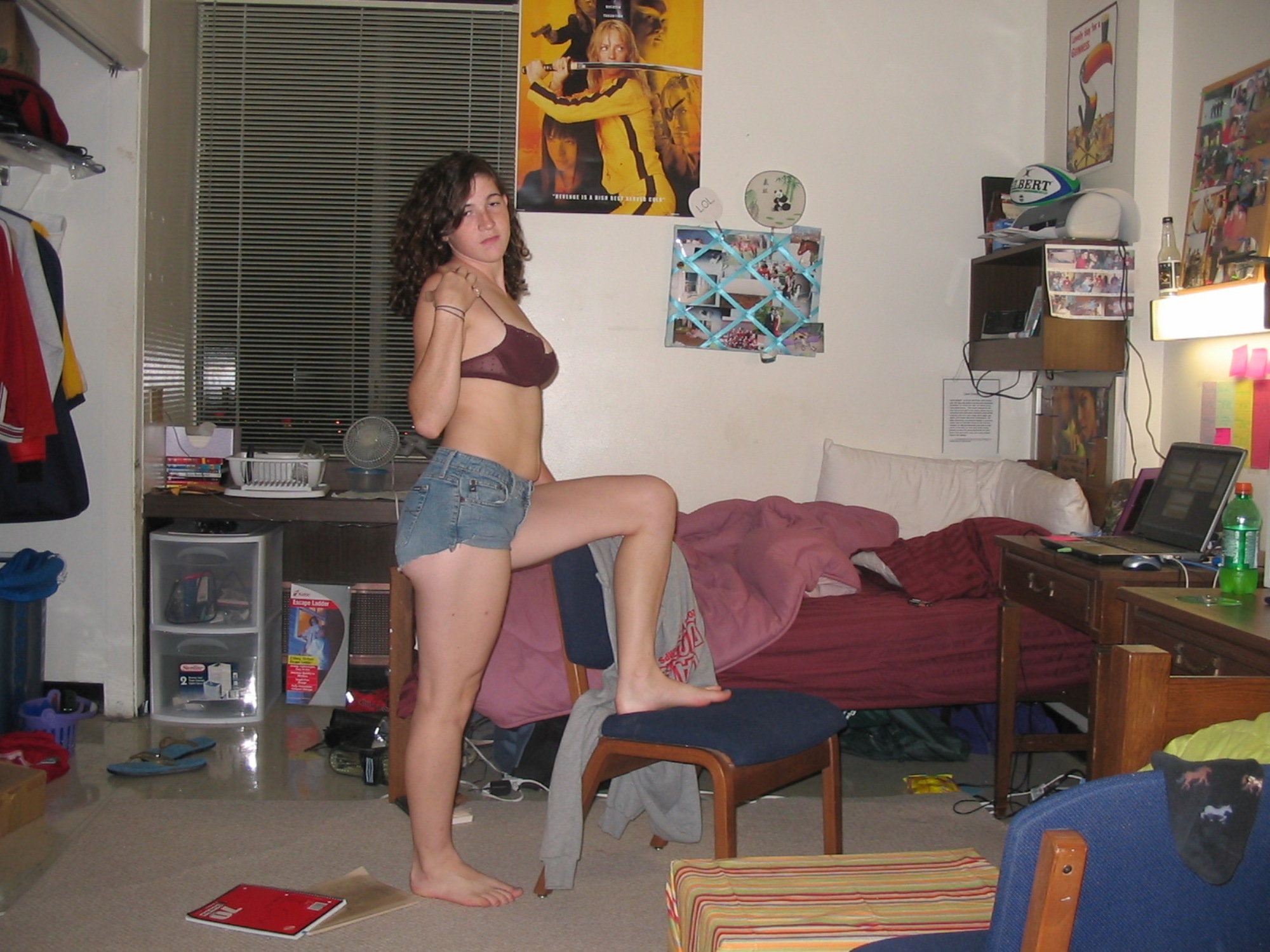 Bold girl taking pics of herself for her bf — 29