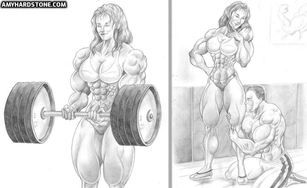 muscular goddess art — 12