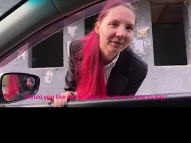 "Please not in the Pussy, I have a boyfriend" A cute student paid with her asshole for the trip